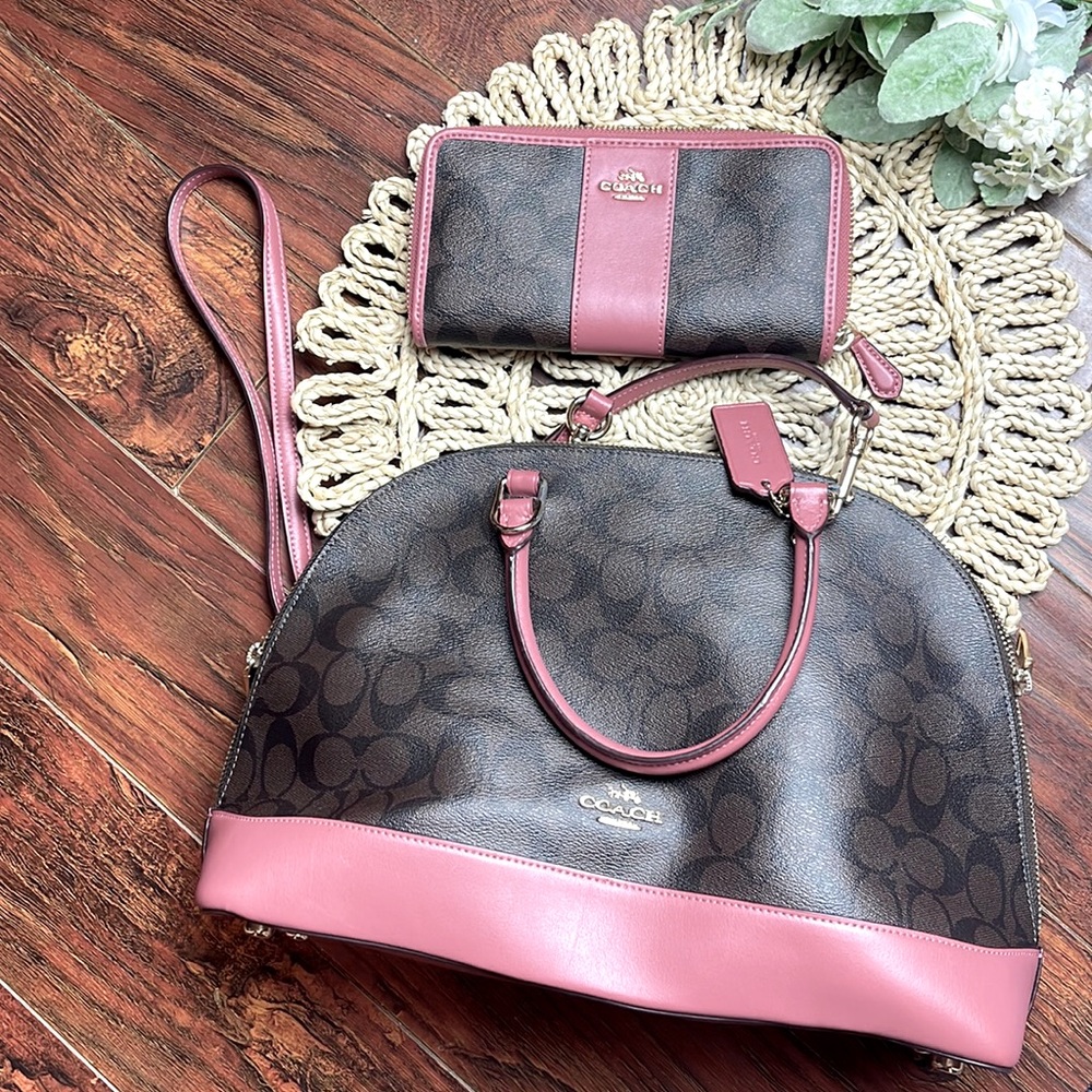 Coach purse set